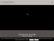 Tablet Screenshot of bodegasrodero.com